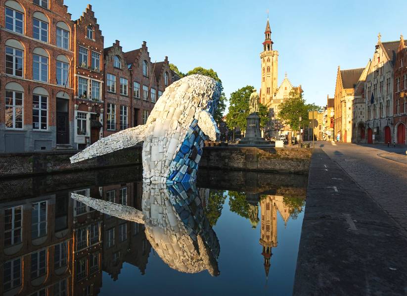 5噸海洋垃圾做成的“鯨魚”雕塑，環(huán)保與藝術(shù)的完美結(jié)合（組圖）