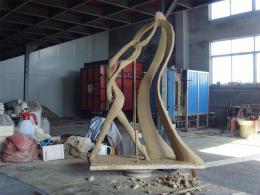 hj1710 不銹鋼雕塑—舞 小稿_青島國際服裝城不銹鋼雕塑、石雕、玻璃鋼雕塑_濱州宏景雕塑有限公司