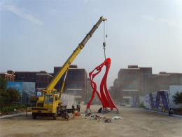 hj1739 不銹鋼雕塑-舞_青島國際服裝城不銹鋼雕塑、石雕、玻璃鋼雕塑_濱州宏景雕塑有限公司